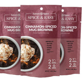 Cinnamon-Spiced Mug Brownie - Spice & Easy by Savory Spice