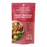 Honey Sriracha Lime Fish Tacos - Spice & Easy by Savory Spice