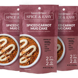 Spiced Carrot Mug Cake - Spice & Easy by Savory Spice