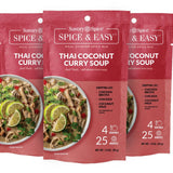 Thai Coconut Curry Soup- Spice & Easy by Savory Spice
